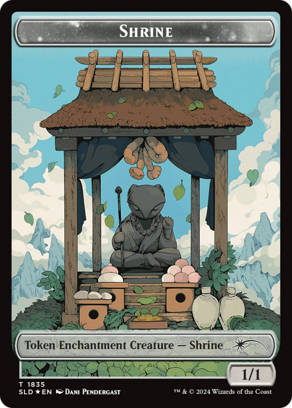 Shrine Token (Rainbow Foil) [Secret Lair: From Cute to Brute Tokens] Fashion