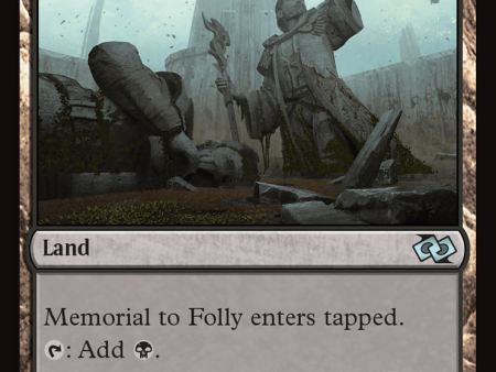 Memorial to Folly [Foundations Jumpstart] Hot on Sale