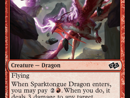 Sparktongue Dragon [Foundations Jumpstart] For Sale