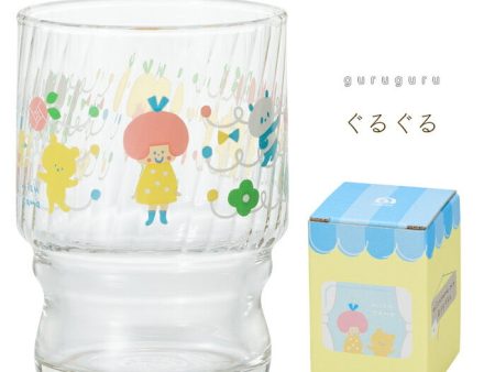 Aderia Glass Water Cup - Misutama Flower Online now