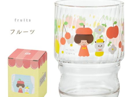 Aderia Glass Water Cup - Misutama Fruit Online now