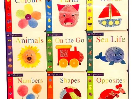 My Alphaprints Early Learning Box (9 Books) Online Hot Sale