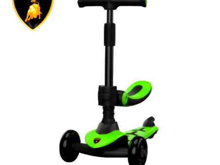 Lamborghini Scooter W Seat Green Online Hot Sale